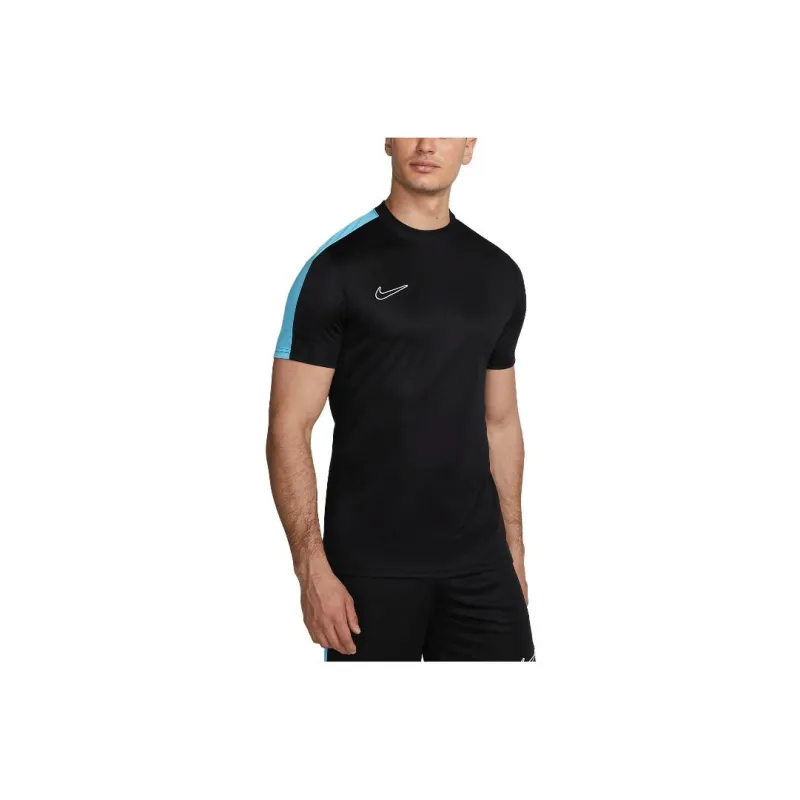 Nike T Shirts Men Black Blue-0