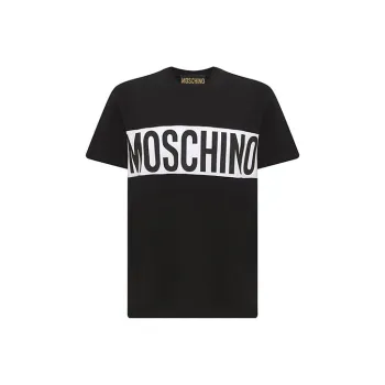 MOSCHINO T Shirts Men Black