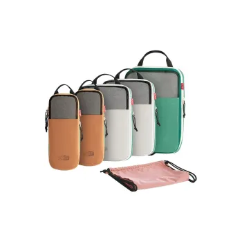 BAGSMART Nylon Storage Bag Clothing Pocket Unisex Multicolor