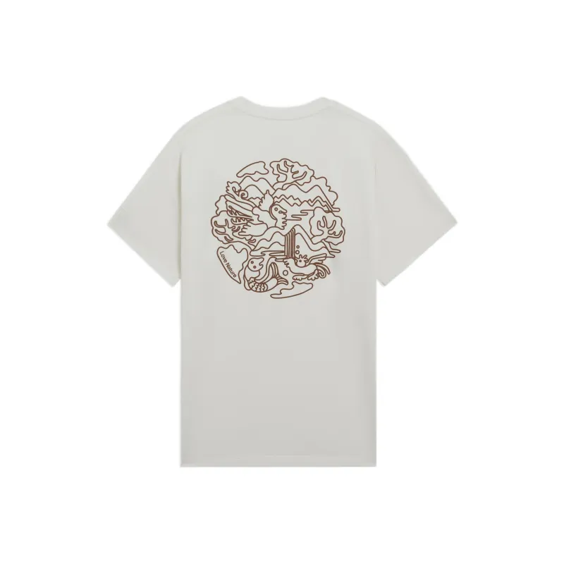 LiNing T Shirts Unisex Ecru-0