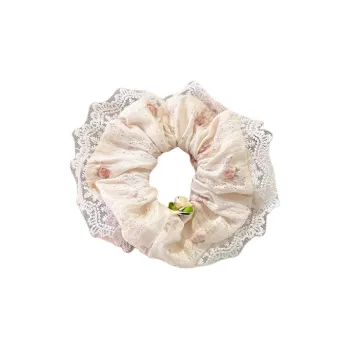 Water Jade Fabric Hair Tie Women's