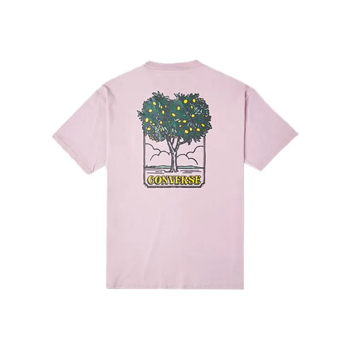 Converse T Shirt Men's Pink Purple-0