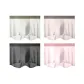99040-A Set-Color Block Ice Silk Pants-Pea Green+Khaki+Black+Light Pink (4 Pack)