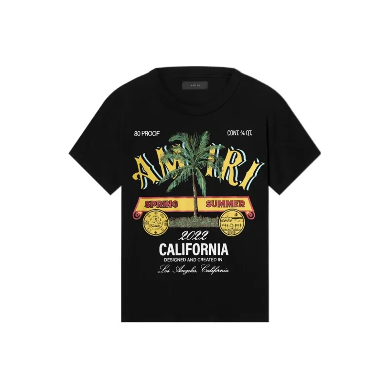 AMIRI Rum Label T shirt-0