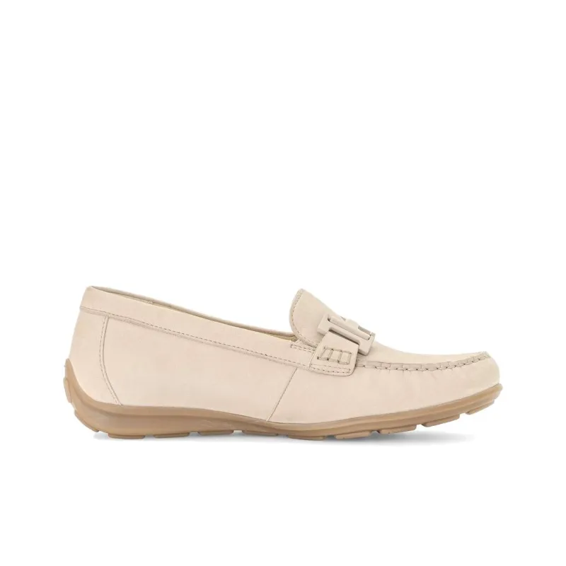 Gabor Comfort Loafers 2.5cm Women's Beige-1