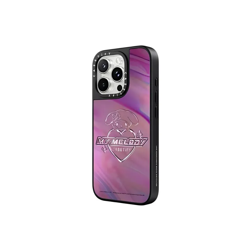 CASETIFY x Sanrio PC Material Classic Logo Phone Cases Compatibility With IPhone 16/15/Pro/Pro Max Cute Style-2