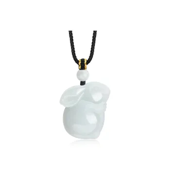 Lao Feng Xiang Bean Type Necklaces Women's
