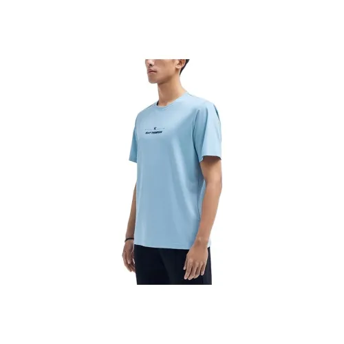 ANTA T Shirts Men River Blue