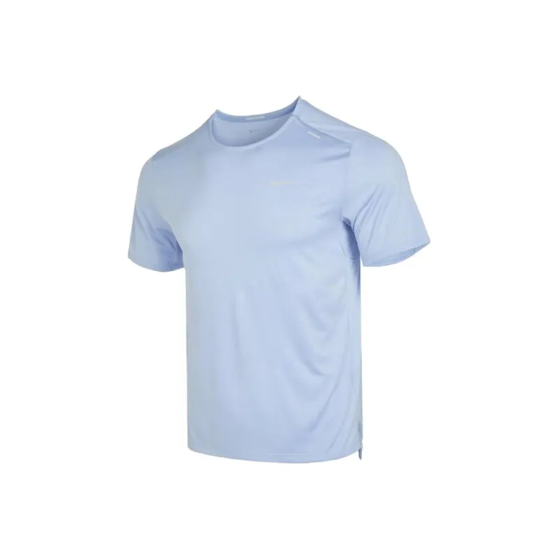 Nike T Shirts Men Blue-0