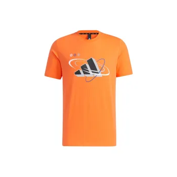 Adidas T Shirts Men Orange