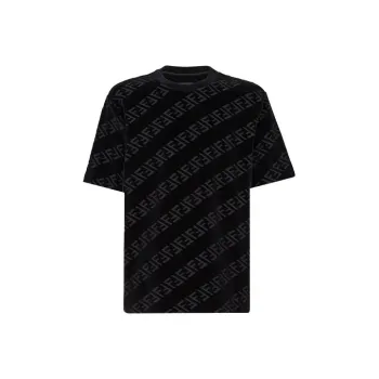 FENDI T Shirts Men Black