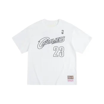 Mitchell & Ness T Shirt Unisex White