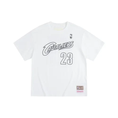 Mitchell & Ness T Shirt Unisex White