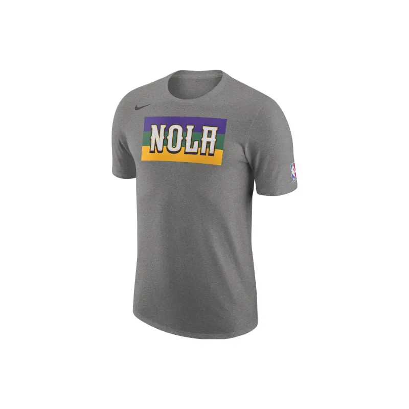 Nike New Orleans Pelicans City Edition Men's Nike Nba Logo T-Shirt-0