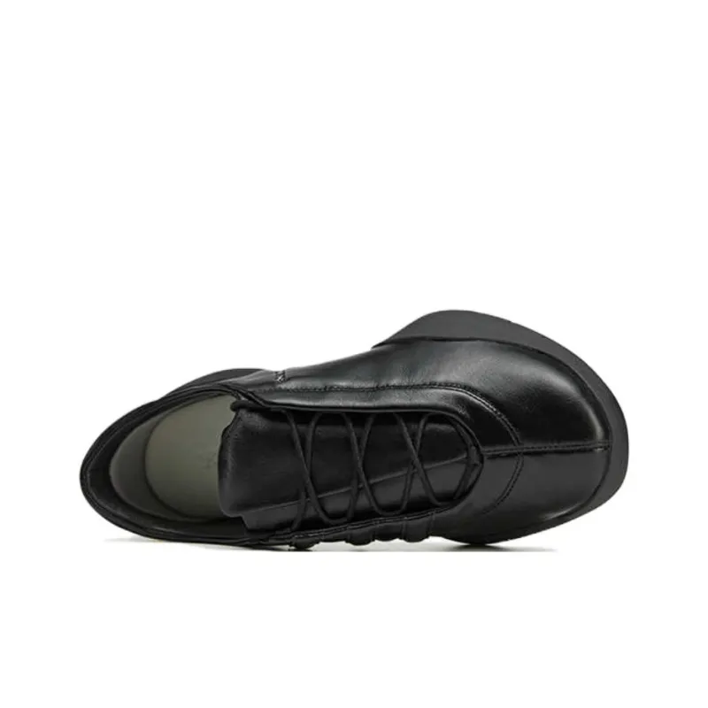 Y 3 Low Top Casual Shoes Unisex Black-1