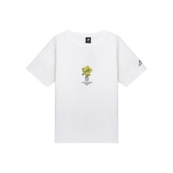New Balance T Shirts Unisex White