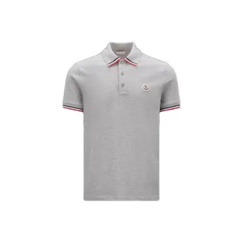 Moncler T Shirts Men Gray