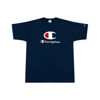 Champion T Shirts Unisex Navy Blue