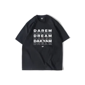 DAKYAM T Shirts Unisex Black