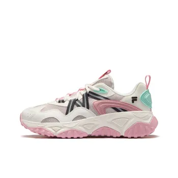 FILA FUSION FREEROAM Hiking Shoes Low Top Casual Shoes Women's Pink Snow White