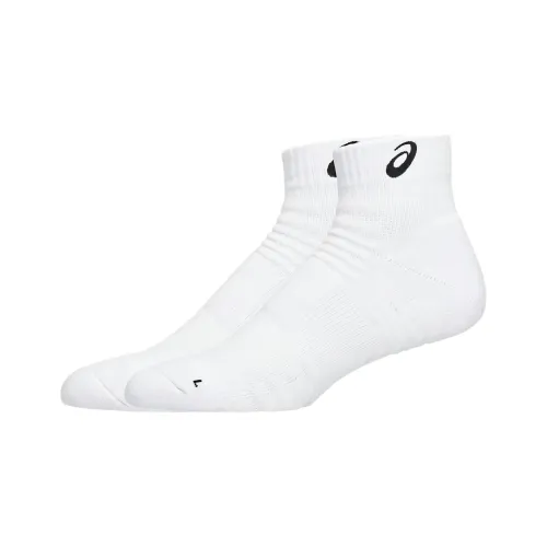 Asics Grip Ankle Socks Men's 2 Pack Bright White X Performance Black