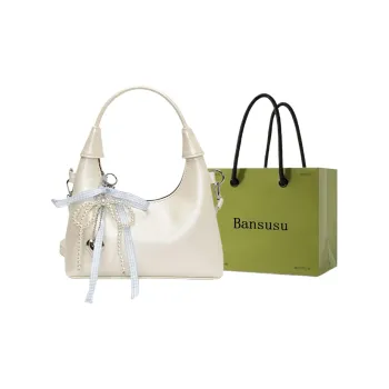 Bansusu PU Shoulder Bag Crossbody Bag Handbag Regular Women's White/Silver/Pink/Black