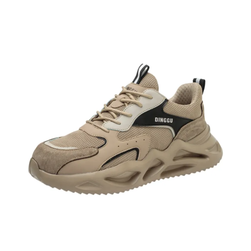 DINGGU Slip Resistant And Breathable Low Top Casual Shoes Men's-2