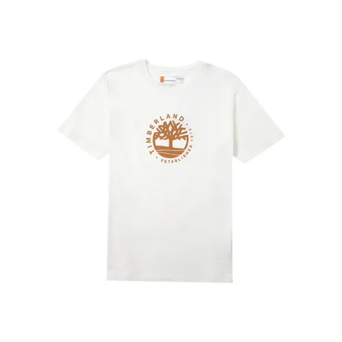 Timberland T-Shirt Unisex Vintage White