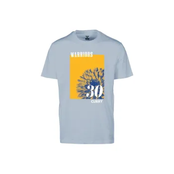 NBA Drop Shoulder Sleeve T-Shirt Men's Dusty Blue