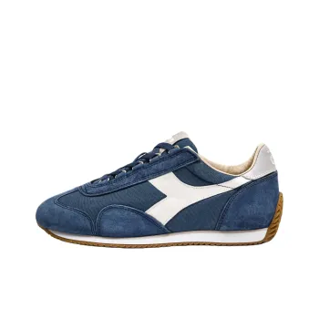 Diadora Equipe H Anti Slip Wear Resistant Low Top Running Shoes Men's Blue