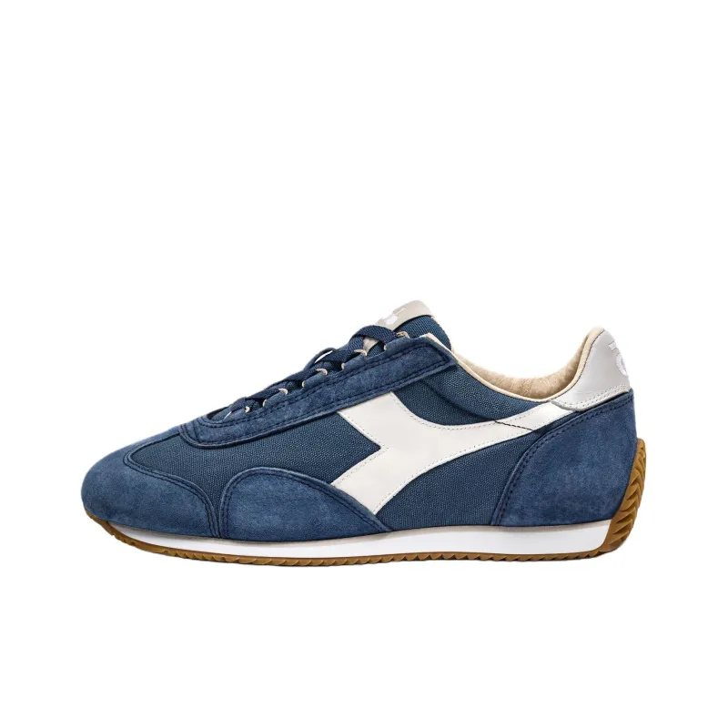 Diadora Equipe H Anti Slip Wear Resistant Low Top Running Shoes Men's Blue-0