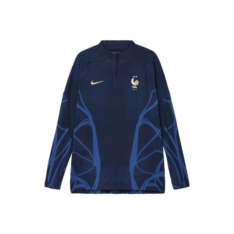 Nike 22 23 France Dri Fit Adv Elite Strike Drill Top Jersey-0