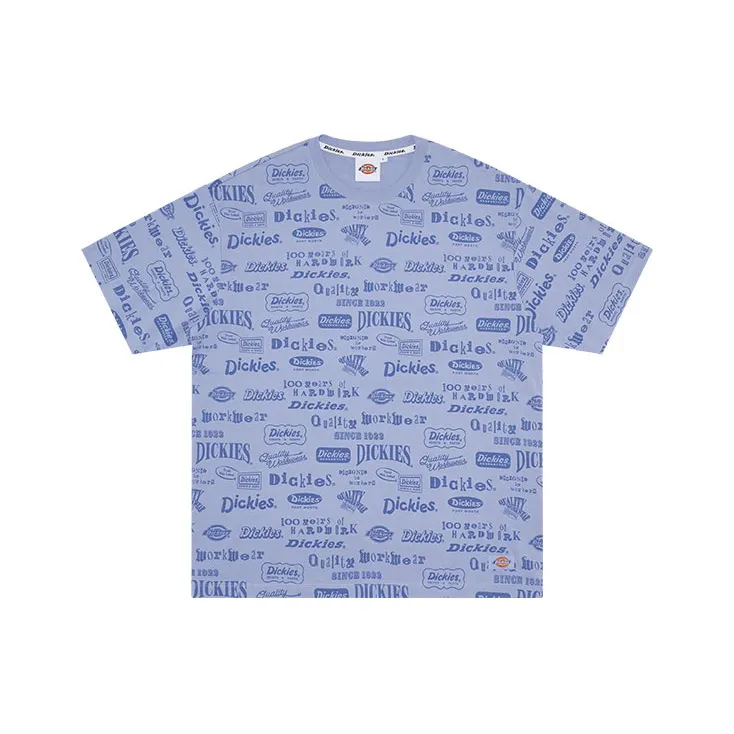 Dickies SS22 T Shirt Unisex Gray Blue-0