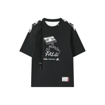 FILA MIHARA YASUHIRO Collaboration Collection T Shirt Men's Black