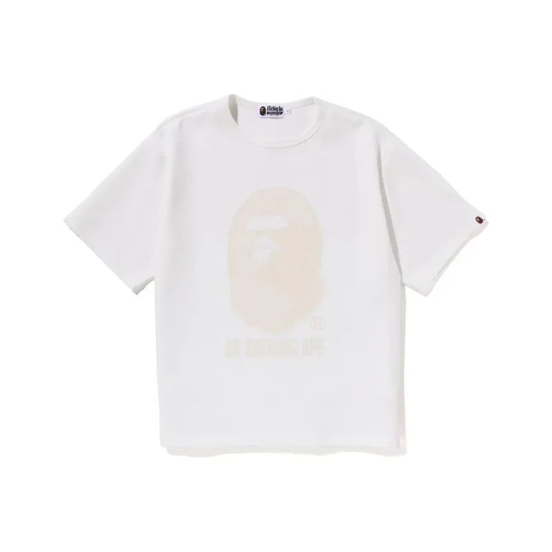 A BATHING APE Double Knit Ape Head Relaxed Fit Tee-2