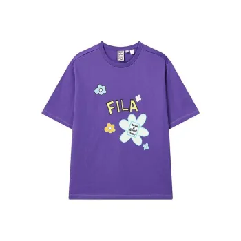 FILA X HAGT T Shirts Unisex Purple