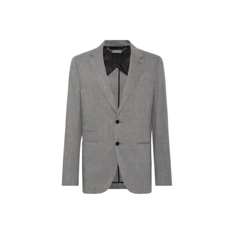 PHILIPP PLEIN Linen Blazer-0