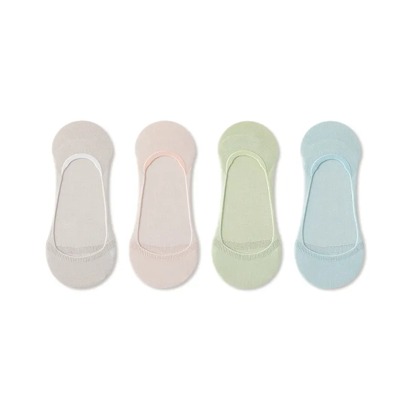 JIAZINI No Show Socks Women's 4 Pack-7