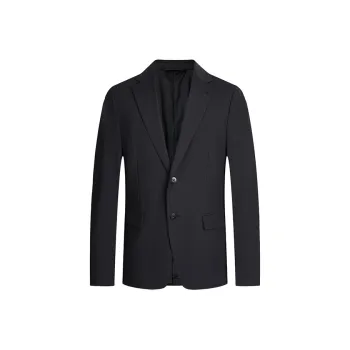 MANGANO Business Suit Men's Black Comes With Brand Shopping Bag