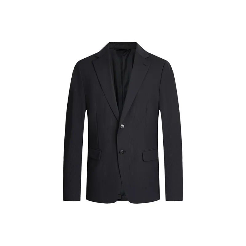 MANGANO Business Suit Men's Black Comes With Brand Shopping Bag-0