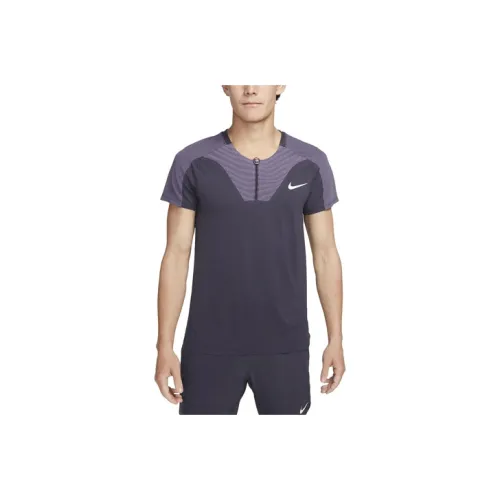 Nike Dri-Fit T-Shirts Men Purple