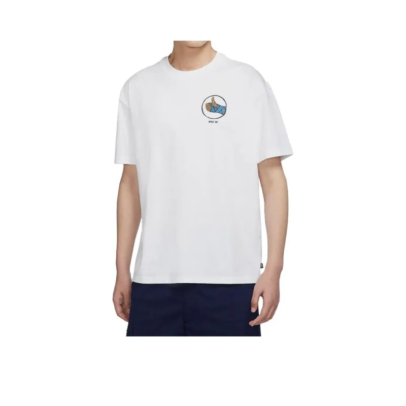 Nike SB T Shirts Men White-0