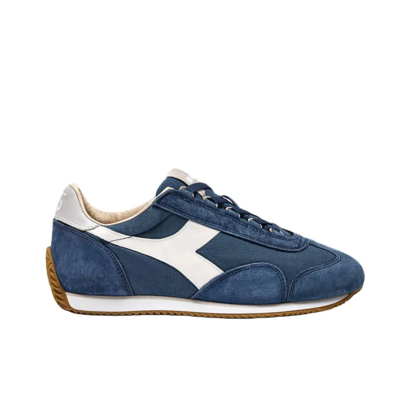 Diadora Equipe H Anti Slip Wear Resistant Low Top Running Shoes Men's Blue-1