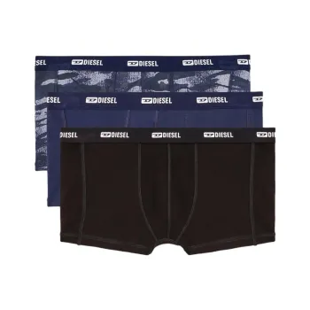 DIESEL Damien Utlt Logo Waistband 3 Pack Boxers