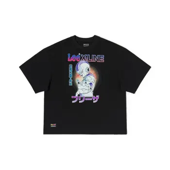 Lee X Dragon Ball Co brand T Shirts Men Black
