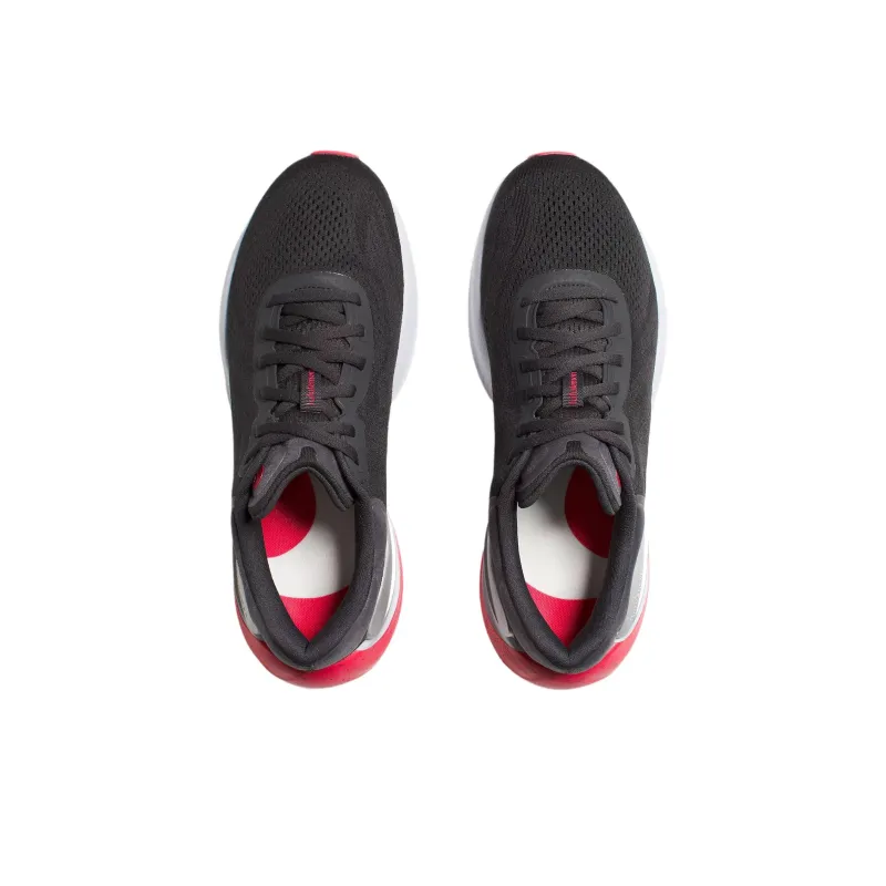 Lululemon Beyondfeel Anti Slip Wear Resistant Low Top Casual Running Shoes Men's Black White Red-2