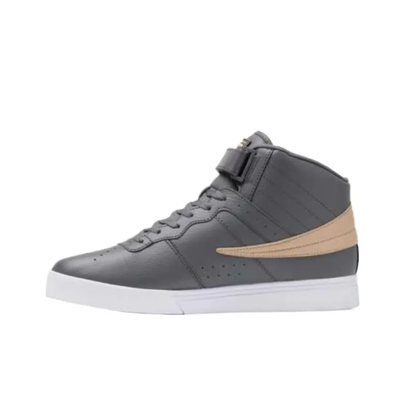 FILA Vulc 13 Collection High Top Skateboard Shoes Men's Black-2