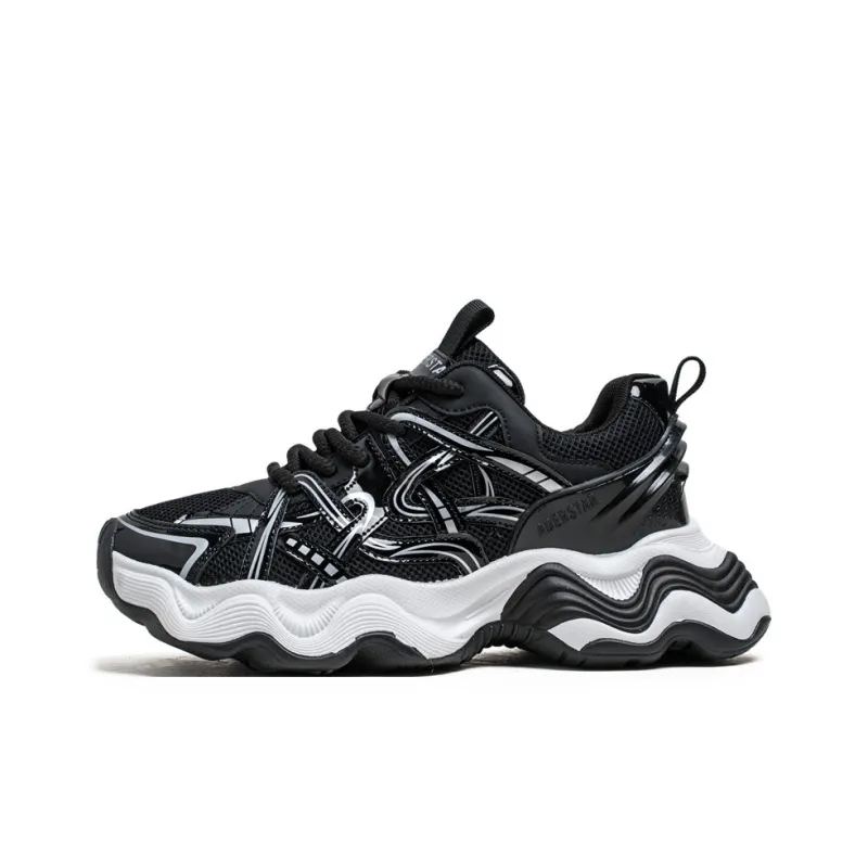 AMICNIEGD Breathable, Wear Resistant Coverage Low Top Chunky Sneakers Men's-3
