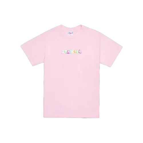 STAYCOOLNYC 핑크 남녀공용 티셔츠