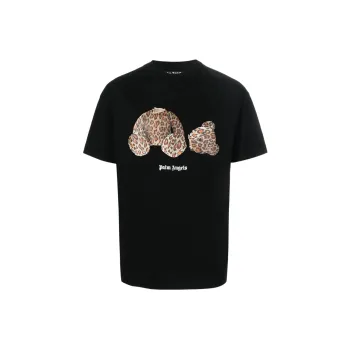 PALM ANGELS Leopard Bear Classic T shirt